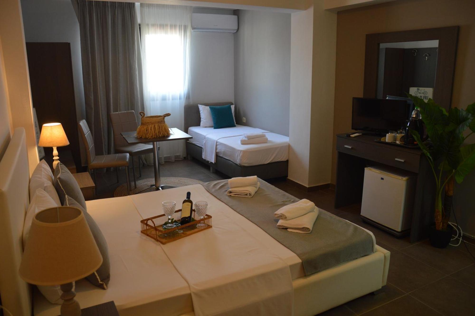 Nea Kallikrateia Aqua Mare Sea Side Rooms المظهر الخارجي الصورة