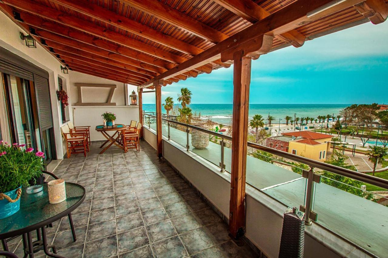 Nea Kallikrateia Aqua Mare Sea Side Rooms المظهر الخارجي الصورة